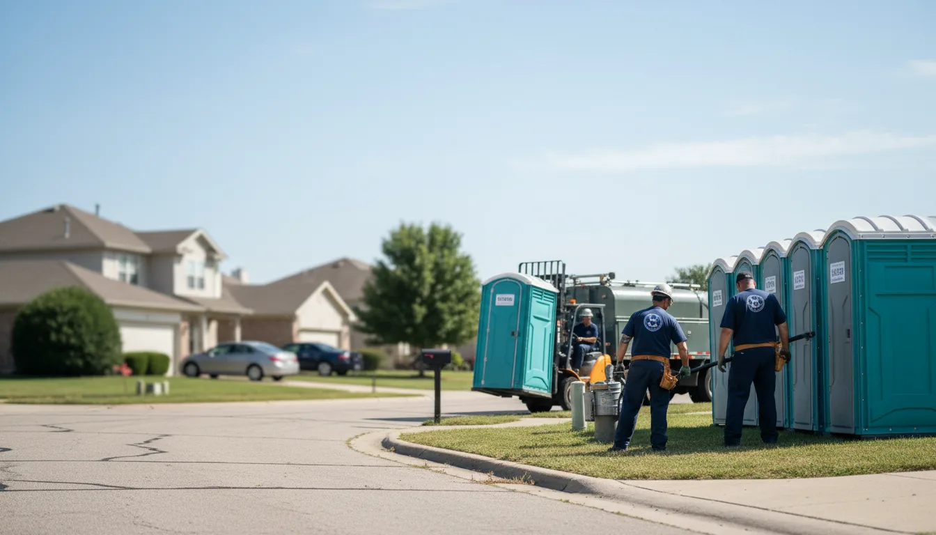 Porta Potty Rental in Sunflower, AL near me